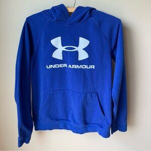 Under Armour sweatshirt blue with white logo